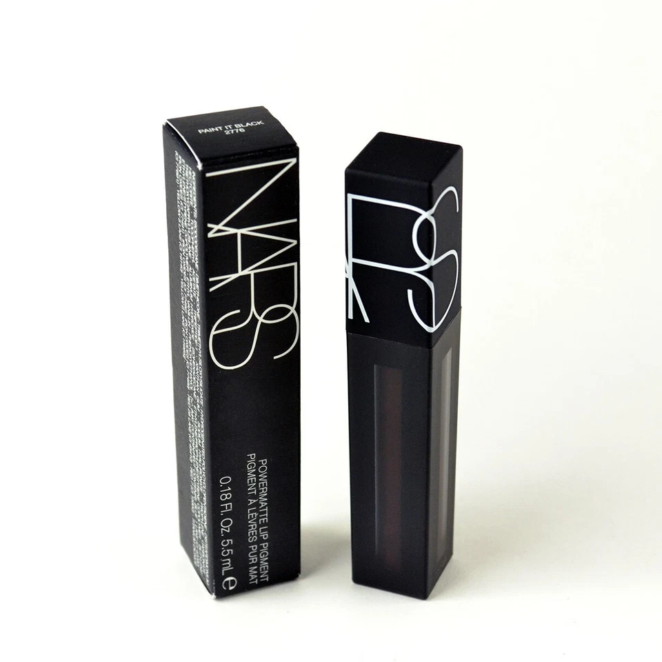 Nars Powermatte Lip Pigment PAINT IT BLACK #2776 - Full Size 0.18 Oz. / 5.5mL - Image 1 of 1
