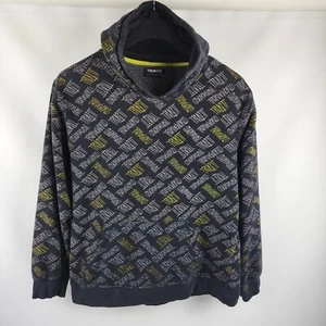 Trukfit Hoodie Mens XL Black Lil Wayne Hip Hop All Over Spellout Logo Sweatshirt - Picture 1 of 7