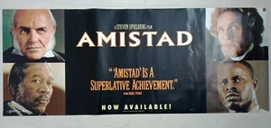 USA Banner (61 x 151 cm) AMISTAD Djimon Hounsou Matthew McConaughey Anthony Ho - Picture 1 of 5