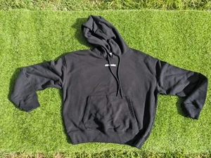 Virgil Abloh Off White Marker Arrows Black Hoodie Sweater Jumper Mens M Medium - Foto 1 di 7