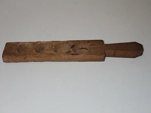 Seltenes antikes Holzmodel 4 teilig für Plätzchen oder Butter, schöne Erhaltung - Bild 1 von 8