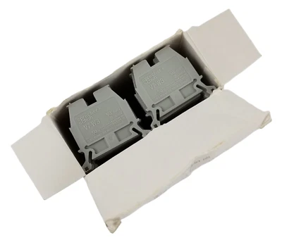 50 Sprecher+Schuh V7-W3 Terminal Block Feed-Thru 2 Position Gray 14-30 AWG NEW - Image 1 of 4