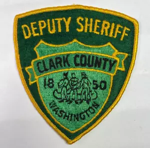 Clark County Deputy Sheriff Washington WA Patch C9B - Picture 1 of 2