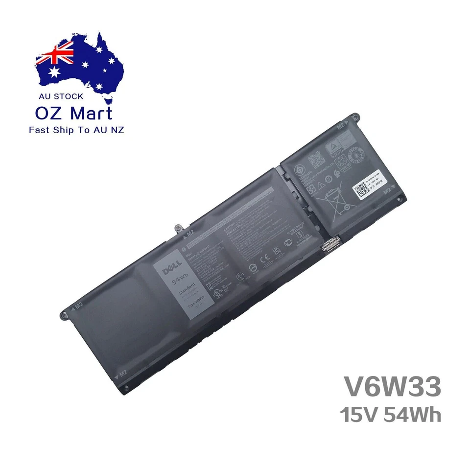 New 15V V6W33 Battery Compatible with Dell Inspiron 15-5510 5515 0XDY9K Series - image 1 of 4
