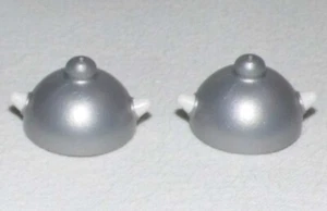 13902, Helm Obelix (Asterix), Gallier, Germane, silber, weiss - Picture 1 of 1