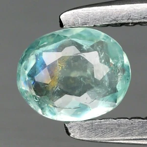 0.13ct Cushion Natural Bluish Green Paraiba Tourmaline - Copper Africa Gemstone - Imagen 1 de 4