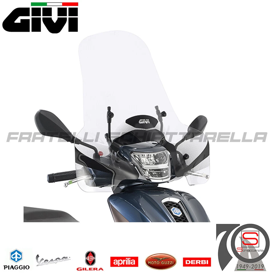 Parabrezza Paravento Givi SOLO LASTRA Piaggio Medley 125-150 2020-2025 7057A - Immagine 1 di 1