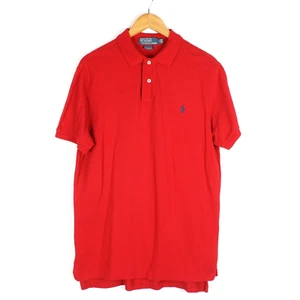 Polo Ralph Lauren Hombre Polo Talla L Rojo Algodón Cuello ma9207 - Imagen 1 de 6