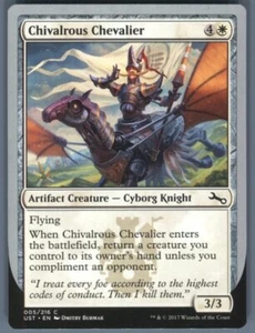 Magic_the_gathering Unstable Chivalrous Chevalier #5 - Picture 1 of 2