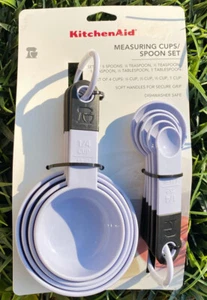 Kitchenaid Lavender  Measuring Cups Spoons Set Kitchen Thanksgiving Christmas - Picture 1 of 2
