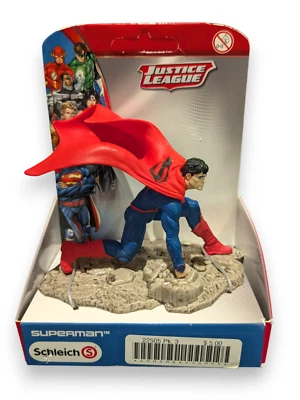 Nueva figura de juguete Schleich DC Liga de la Justicia Superman 22505 Foto 1 de 4