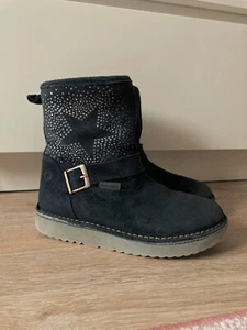 Winterstiefel Gr. 28 grau/Glitzer Ricosta Cosma - Bild 1 von 5