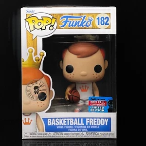 ¡Funko Pop + Protector! Funko #82 baloncesto Freddy (2021 NYCC SS) *Como nuevo* - Imagen 1 de 12