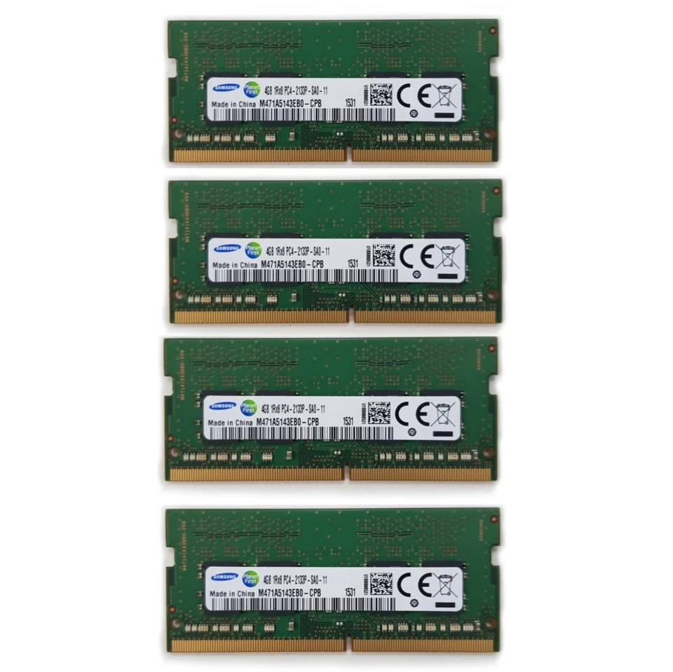 Samsung M471a5143eb0-cpb 4gb Pc4-2133p Ddr4 SODIMM Laptop Memory RAM