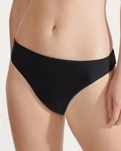 Parte inferior de bikini Veronica Beard Marau negra talla mediana nueva con etiquetas - Imagen 1 de 8