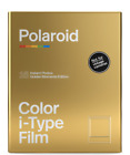 Polaroid Color Film For I-Type-Golden Moments Edition | Double Pack For Sale