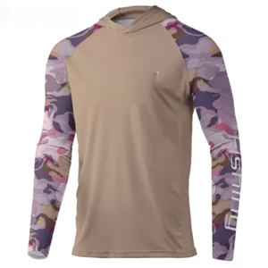 Men'S Fishing Hooded Shirts High Performance Clothing Masculina Fishing Hoodie T - Picture 1 of 12