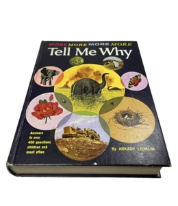 More Tell Me Why by Arkady Leokum 1967 Edition Hardcover Book - Bild 1 von 8