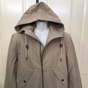 NEW wTag-LUCKY Brand Sand Hooded Parka Jacket Sz M - Picture 1 of 4