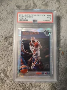 2019 Hoops Premium Stock Pulsar Allen Iverson #285 Psa 9 - Picture 1 of 1