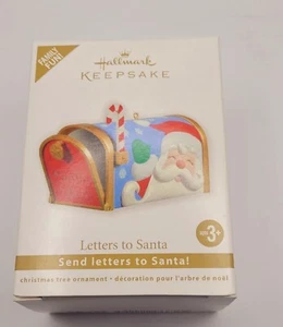 Christmas Ornament Hallmark Keepsake Letters To Santa 2011 - Picture 1 of 4