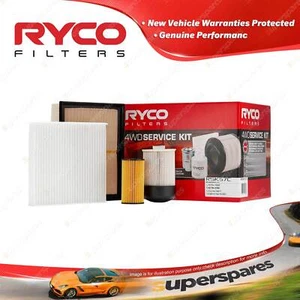 Ryco 4WD Filter Service Kit for NISSAN Navara NP300 D23 2.3 TDi YS23DDT YS23DDTT - Picture 1 of 2