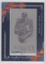 2011 Allen & Ginter's Printing Plate Mini Magenta Framed 1/1 Edwin Jackson 0m7e