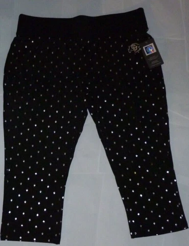 NEW NCAA Colorado Buffaloes 3/4 Workout Capri Pants  Women Ladies XL 15  NWT Cover