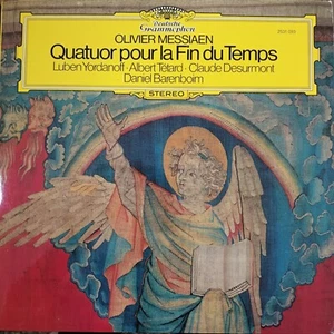 DGG SLPM 2531 093 OLIVIER MESSIAEN QUARTET FOR THE END OF TIME *BARENBOIM* NM/NM - Picture 1 of 3