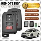 Smart Remote Key Fob 4B HYQ14FBA 281451-2110 AG for 2014- 2019 Toyota Highlander