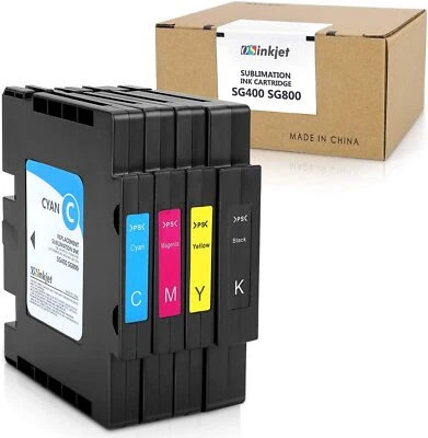 Sublimation Ink Cartridge Compatible for Sawgrass Virtuoso SG400 SG800 Printers - Image 1 of 4