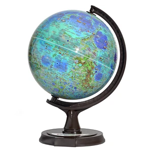 Mapsoft Ace Topography Moon Globe, 30cm/12", MT-30, Lunar Globe, Map, Atlas - Picture 1 of 12