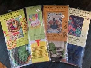 NIP, Evergreen, 29"x43", Decorative House Flags, various styles - Picture 1 of 21