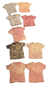 Lot Of 10 Hanes Toddler Shirts Small Homemade Tie Dye Distressed Outdoor Boy's - Picture 1 of 24