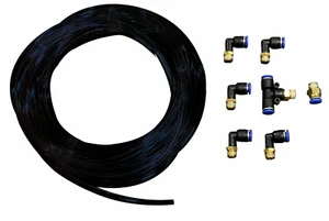 Push Lock One Touch Vacuum Fitting Kit For Universal Tial Bov Turbo 1/8th NPT US - Picture 1 of 5