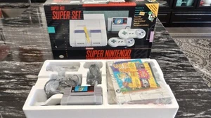 Consola Nintendo Super SNES Super Set En Caja Mejor Compra Probada Y Funcionando - Imagen 1 de 24