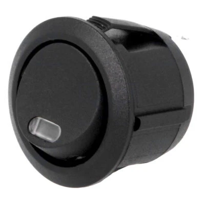 Rocker Switch Rocker Button Switch Round Off On with Indicator Light Red for 12V DC - Image 1 of 4