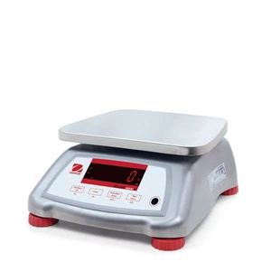 OHAUS VALOR V22XWE15T 15kg 2g WATER RESISTANT COMPACT FOOD SCALE 2YWARRANTY - Picture 1 of 12