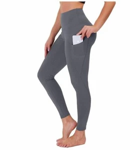 GAYHAY High Waist Yoga Pants with Pockets for Women - Tummy Control Workout Runn - Picture 1 of 3