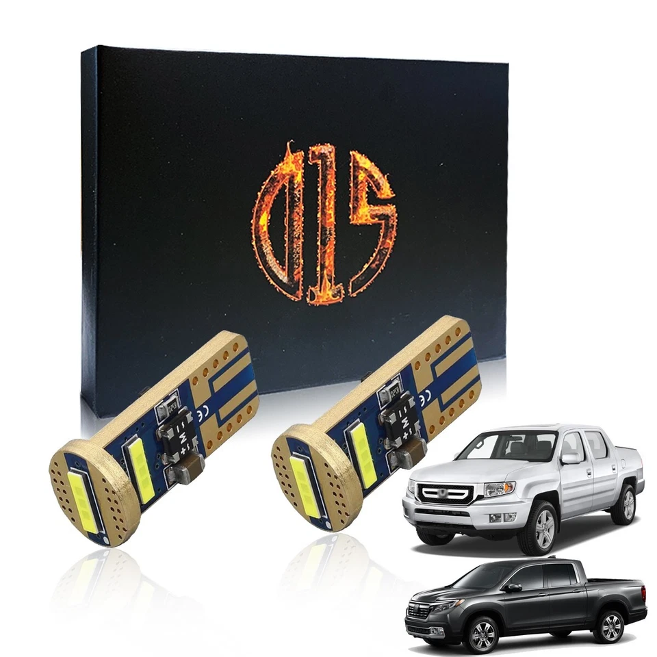 1200LM белый T10 194 светодиодная лампа номерного знака для 2006-2022 Honda Ridgeline - Изображение 1 из 4