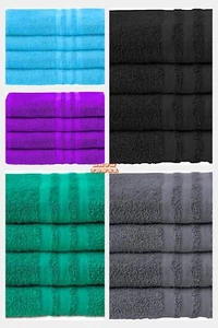 4-Pack Bath Towel Set - 70x140 cm, 400 GSM - Premium Quality, Ultra-Soft - Picture 1 of 6