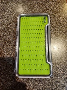 Fly Fishing Tackle Box Silicone Slim Waterproof Storage Case 2pc 7.36"x4.02" - Picture 1 of 2