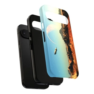 Case For Google Pixel (Pixel 9,8,7,6,5,4,4a,3,3a,2),Alien Planet 14 Print - Image 1 of 4