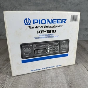 Pioneer Super Tuner KE-1818 Two Knob Car Stereo  Radio Cassette Deck Vintage - Picture 1 of 17