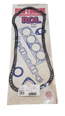 ROL Oil Pan Gasket Set Fit 88-91 Honda Prelude 2.0L 2.1L 4cyl DOHC 16v B20A5    - Image 1 of 3