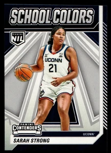 Tarjeta de novato 2024-25 Panini UConn Sarah Strong #2 School Colors Huskies 26:50 - Imagen 1 de 2