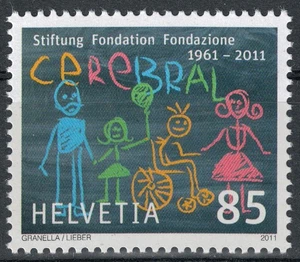 SVIZZERA 2011 Associazione Cerebral MNH** - Picture 1 of 1