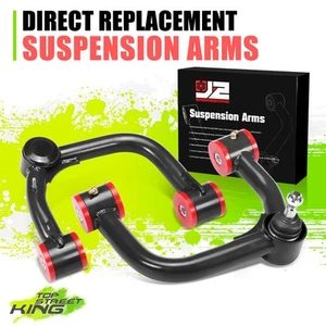 Black Front Upper Control Arms For 03-23 Toyota 4Runner FJ-Cruiser Lexus GX460 - Bild 1 von 6