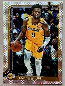 2025-26 Topps Basketball - Victory SSP Parallel Bronny James Jr. #152 Lakers - Picture 1 of 2