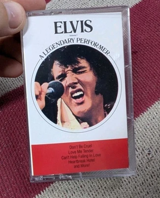 Elvis Presley Cassette Tape A Legendary Performer Volume  1   - Image 1 of 4